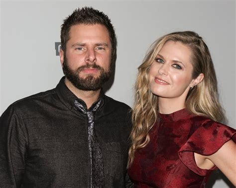 is maggie lawson married|james roday married.